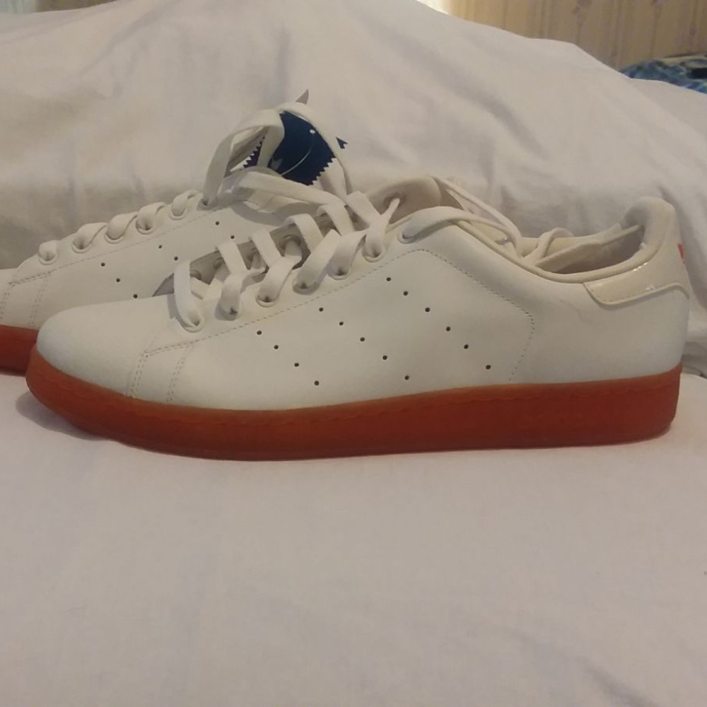 Adidas Stan Smith 2 Orange/White Mens 12